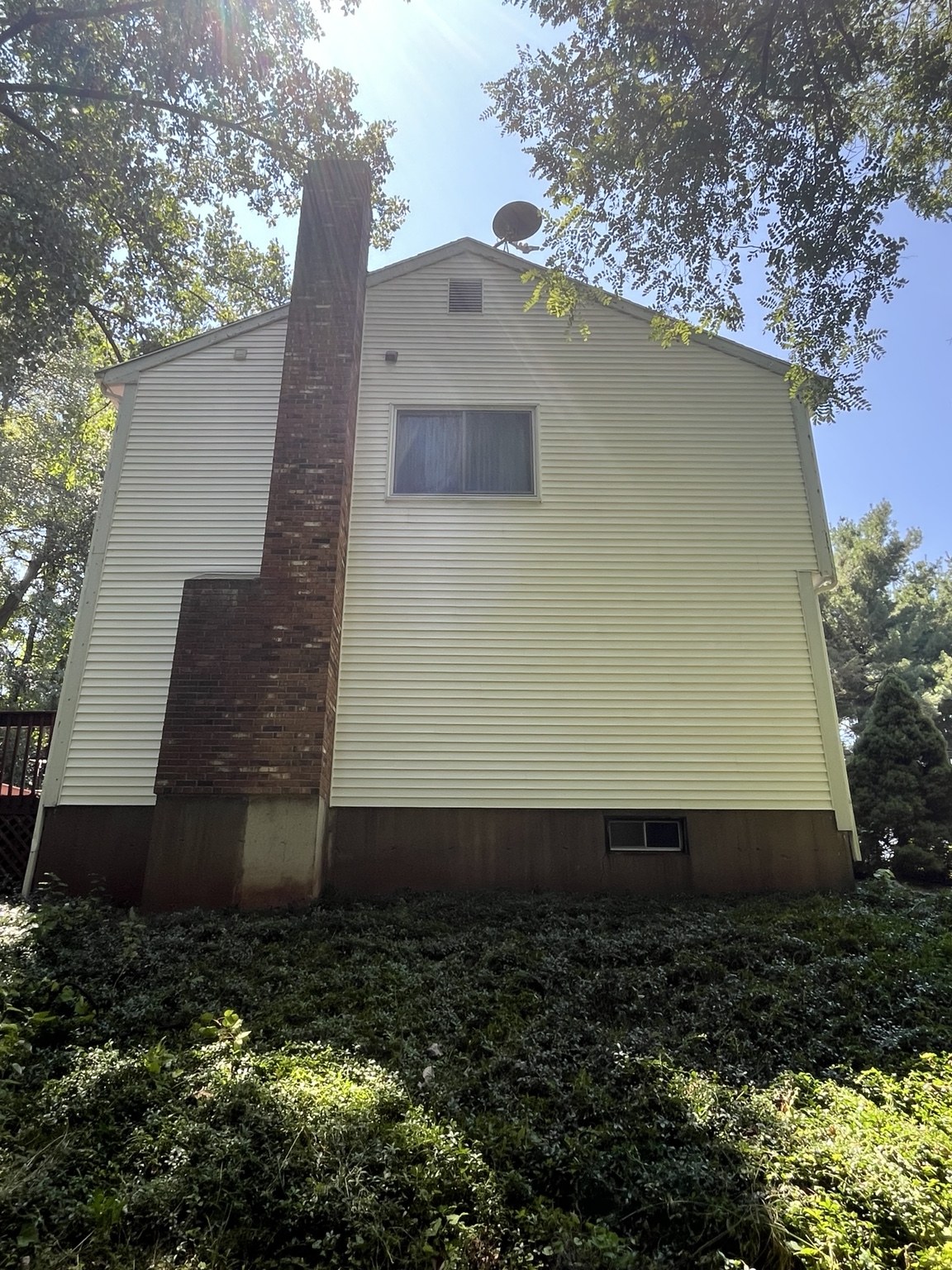 Exterior after professional cleaning